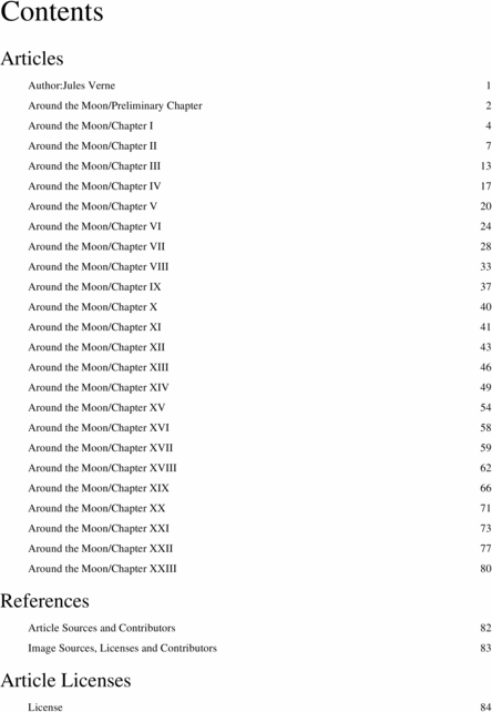 Product picture Around The Moon. Jules Vernes